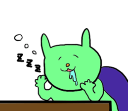 Yodareneko3 sticker #2840471