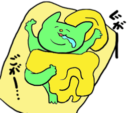 Yodareneko3 sticker #2840472