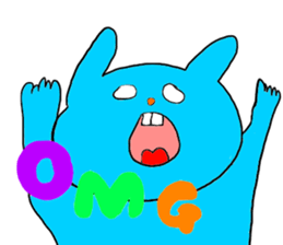 Yodareneko3 sticker #2840481