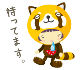 Mocha is capricious.01 sticker #2840911