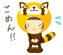 Mocha is capricious.01 sticker #2840912