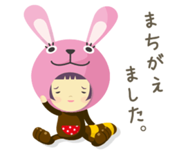 Mocha is capricious.01 sticker #2840918