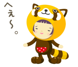 Mocha is capricious.01 sticker #2840919