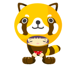 Mocha is capricious.01 sticker #2840924