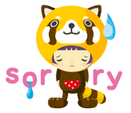 Mocha is capricious.01 sticker #2840925