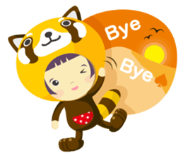 Mocha is capricious.01 sticker #2840929