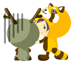 Mocha is capricious.01 sticker #2840931