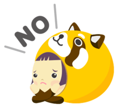 Mocha is capricious.01 sticker #2840938