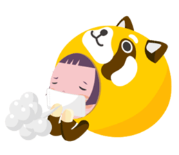 Mocha is capricious.01 sticker #2840939