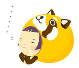 Mocha is capricious.01 sticker #2840941