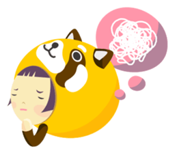 Mocha is capricious.01 sticker #2840942