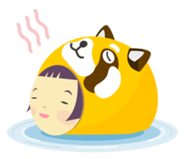 Mocha is capricious.01 sticker #2840944