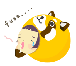 Mocha is capricious.01 sticker #2840945