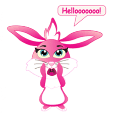 Zoe pink sticker #2841268