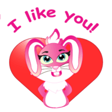 Zoe pink sticker #2841271