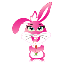 Zoe pink sticker #2841277