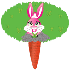 Zoe pink sticker #2841279