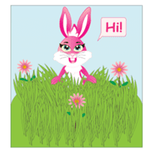 Zoe pink sticker #2841281