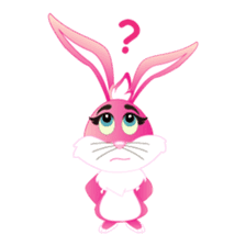 Zoe pink sticker #2841282