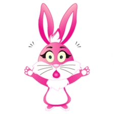 Zoe pink sticker #2841287