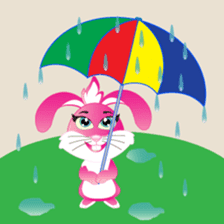 Zoe pink sticker #2841295