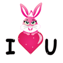 Zoe pink sticker #2841299