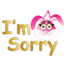 Zoe pink sticker #2841300