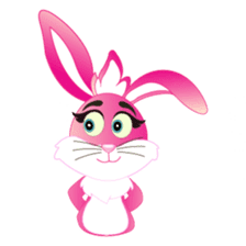 Zoe pink sticker #2841303