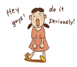 Boys and girls in bygone days [ENG] sticker #2841839