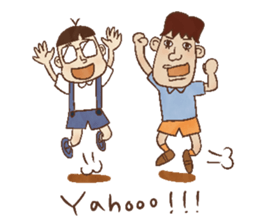 Boys and girls in bygone days [ENG] sticker #2841864