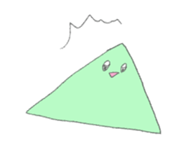 a triangle sticker #2842028