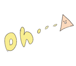 a triangle sticker #2842040