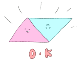 a triangle sticker #2842043