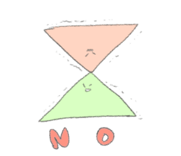 a triangle sticker #2842044