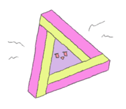 a triangle sticker #2842050