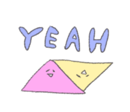 a triangle sticker #2842051