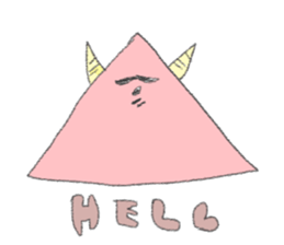 a triangle sticker #2842052