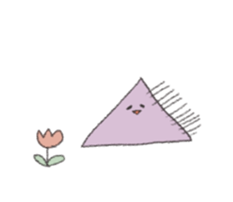 a triangle sticker #2842054