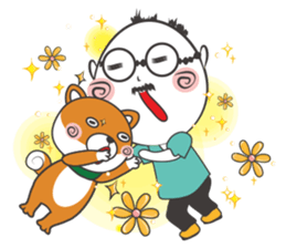 old man & Chai Chai sticker #2842097