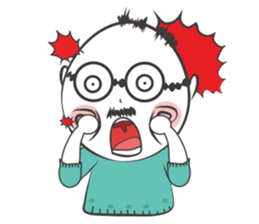 old man & Chai Chai sticker #2842102