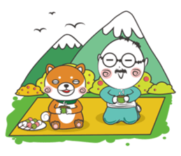 old man & Chai Chai sticker #2842104