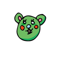 Bear Cosplay sticker #2842108