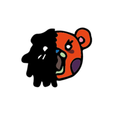 Bear Cosplay sticker #2842109