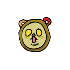 Bear Cosplay sticker #2842111