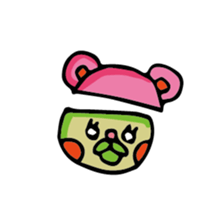 Bear Cosplay sticker #2842122