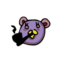 Bear Cosplay sticker #2842124