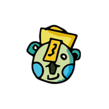 Bear Cosplay sticker #2842126