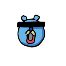 Bear Cosplay sticker #2842128