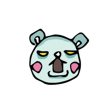 Bear Cosplay sticker #2842133