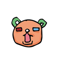 Bear Cosplay sticker #2842135